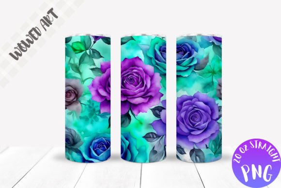 Flowers Tumbler Wrap