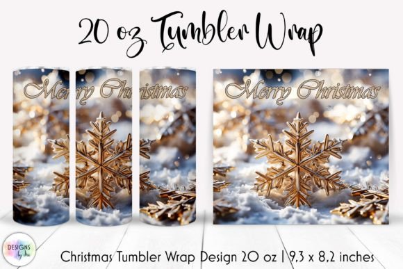 Inspirational Christmas Tumbler Wrap