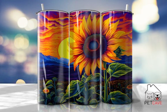 Sunflower Tumbler 20oz 9